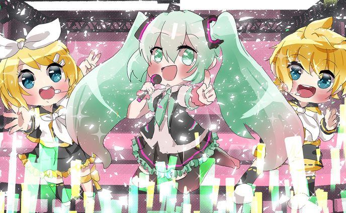 イラスト、カラオケ音源