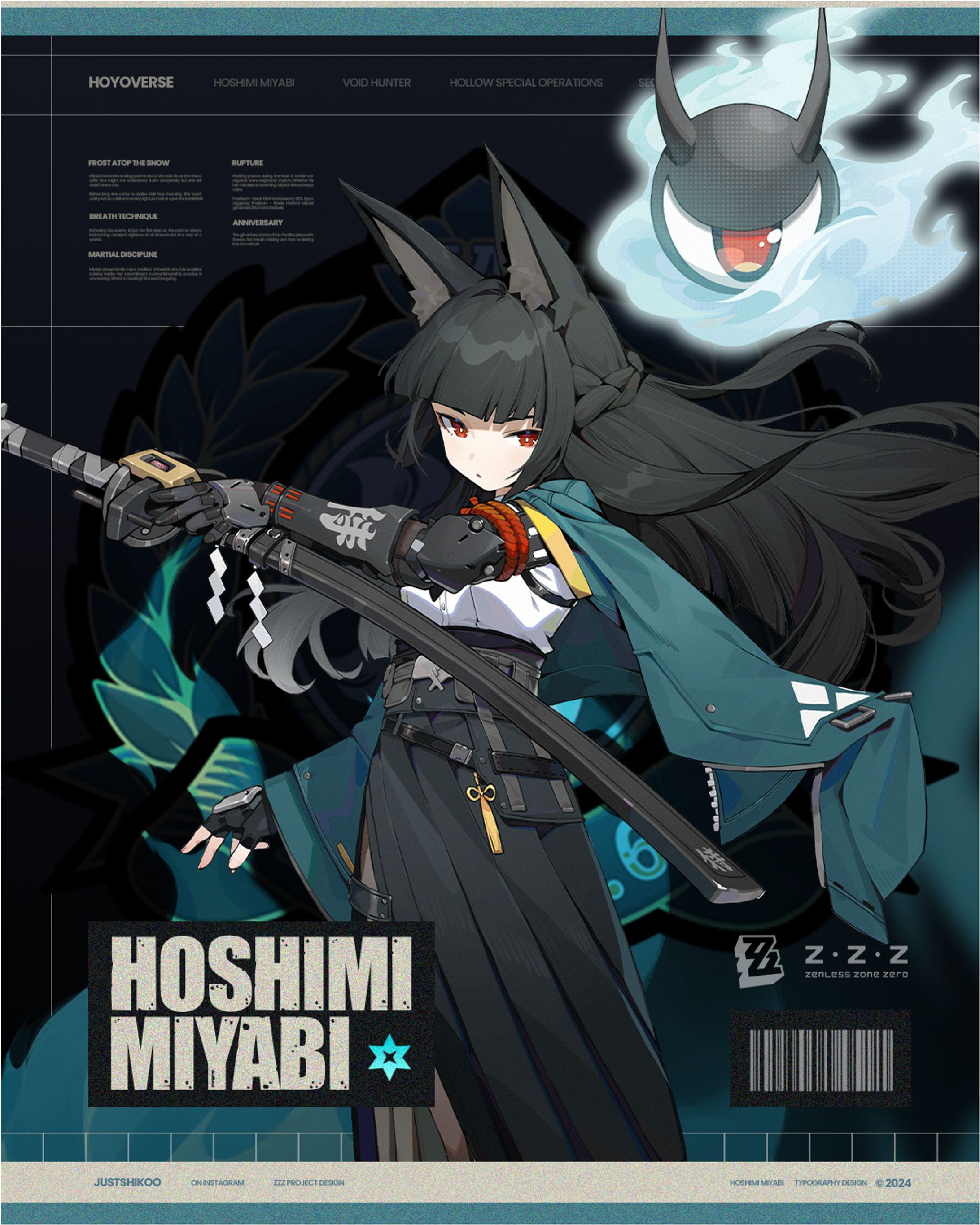 Hoshimi Miyabi | Poster Design-1