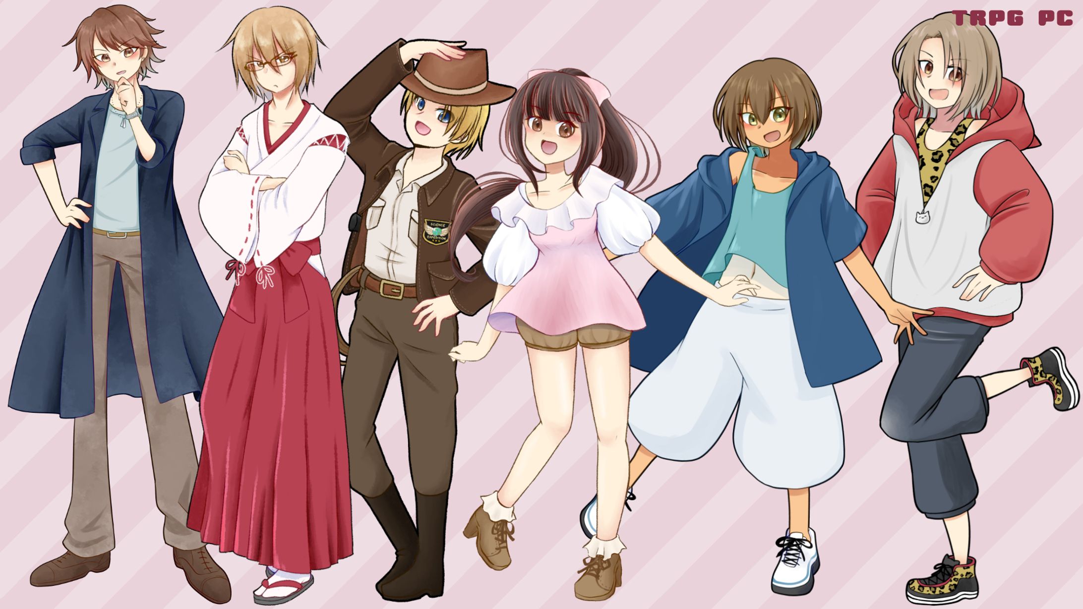 【キャラクターデザイン】TRPG立ち絵-1