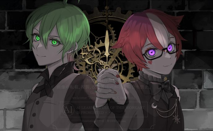 [お仕事]『レクイエム/Kanaria』歌ってみたMVイラスト