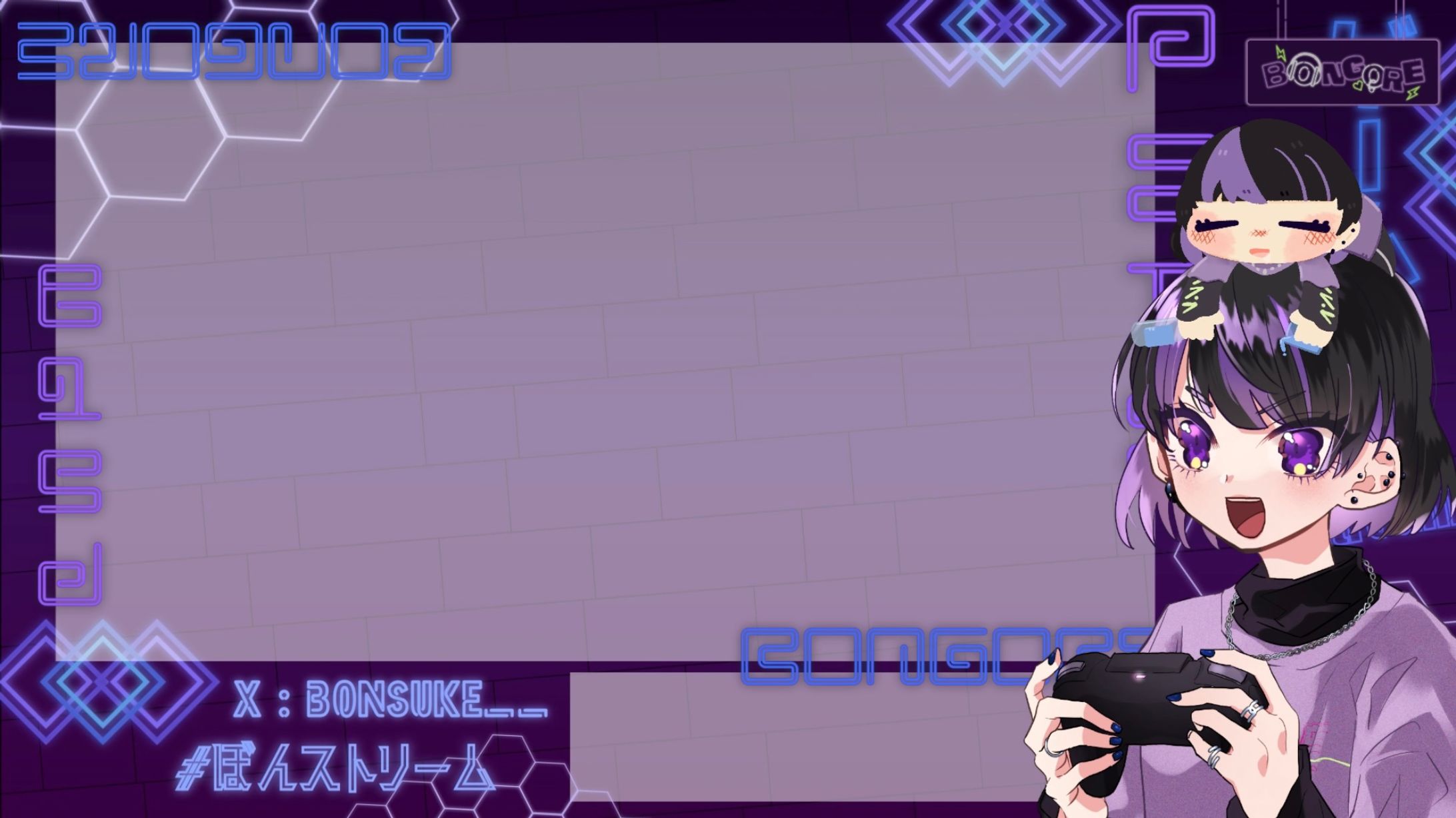 ゲーム配信画面 / ボンゴレ-1