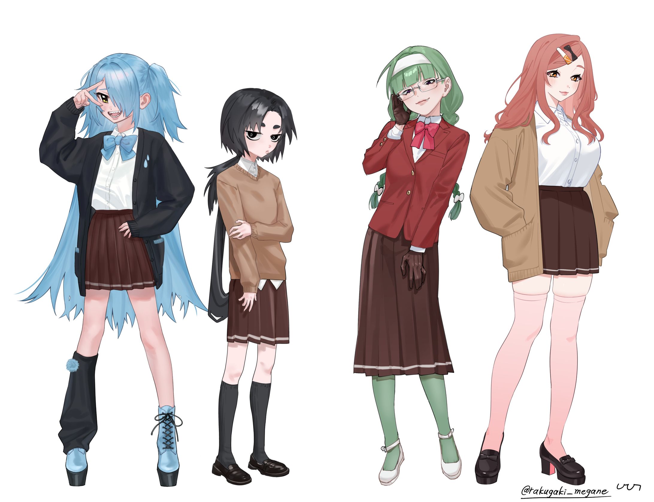 女子高生立ち絵-1