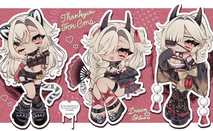 ここいつの様 活動用イラスト 