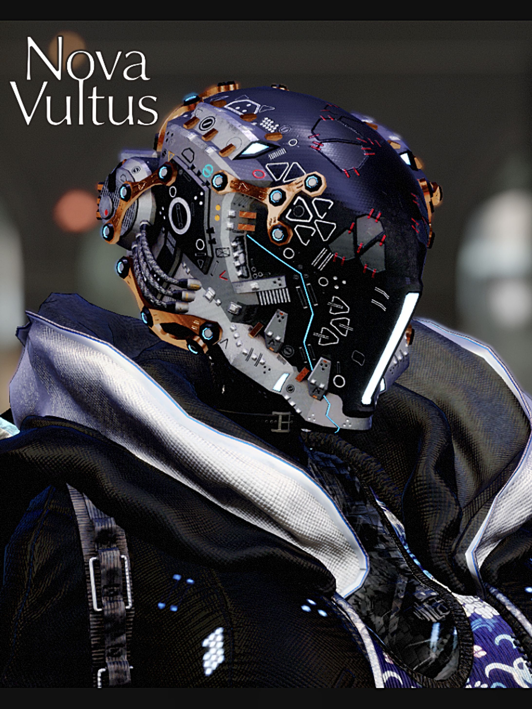 【テスター】メカヘッドパーツ「NovaVultus」-1