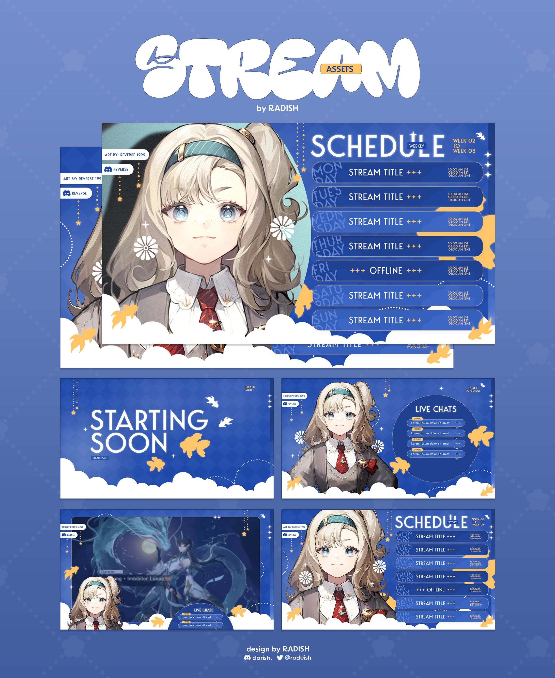 Stream Assets Dreamy Themed-1