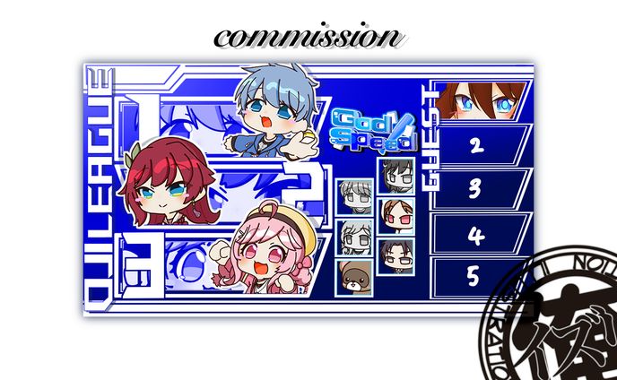 イラスト、b.league