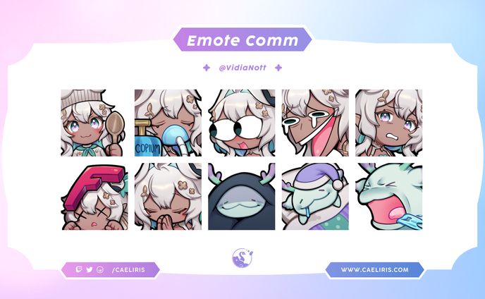 Emotes for VidiaNott