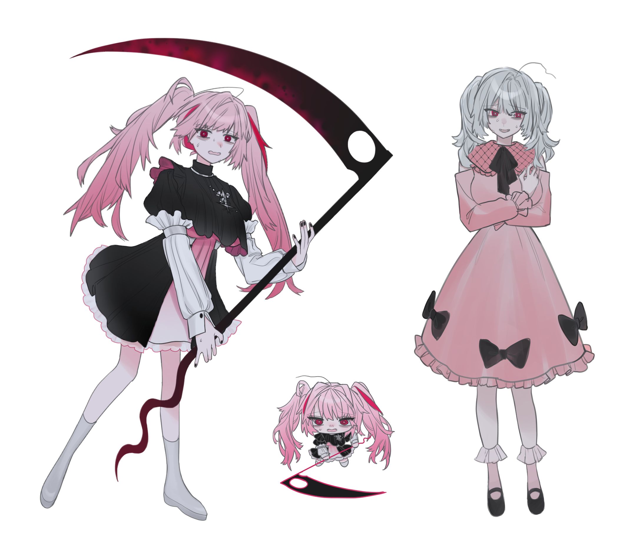 立ち絵イラスト+SDイラスト-1