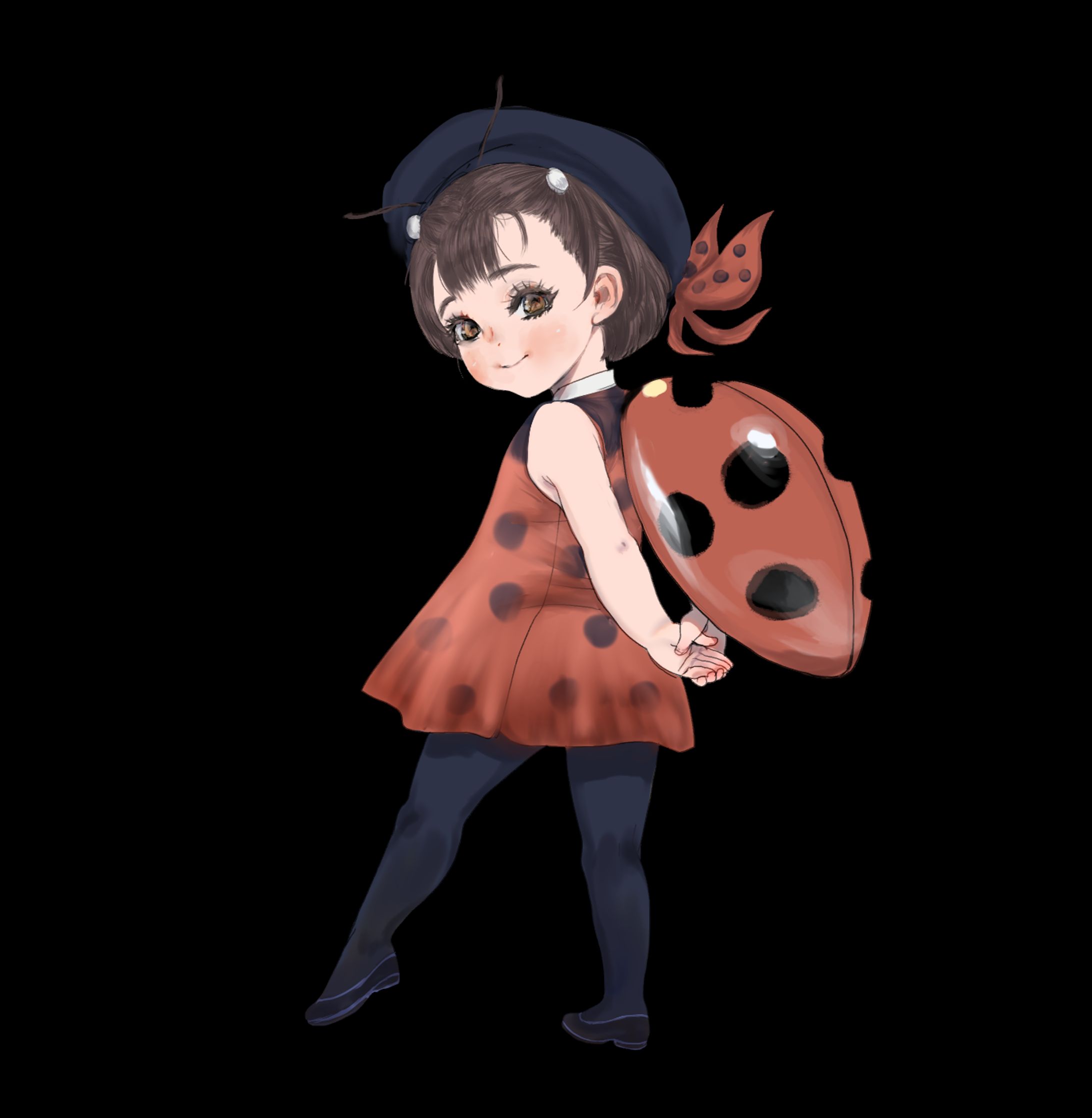 テントウムシ擬人化・妖精-1