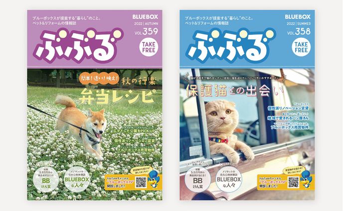 BLUEBOX 情報誌“ぶぶる”