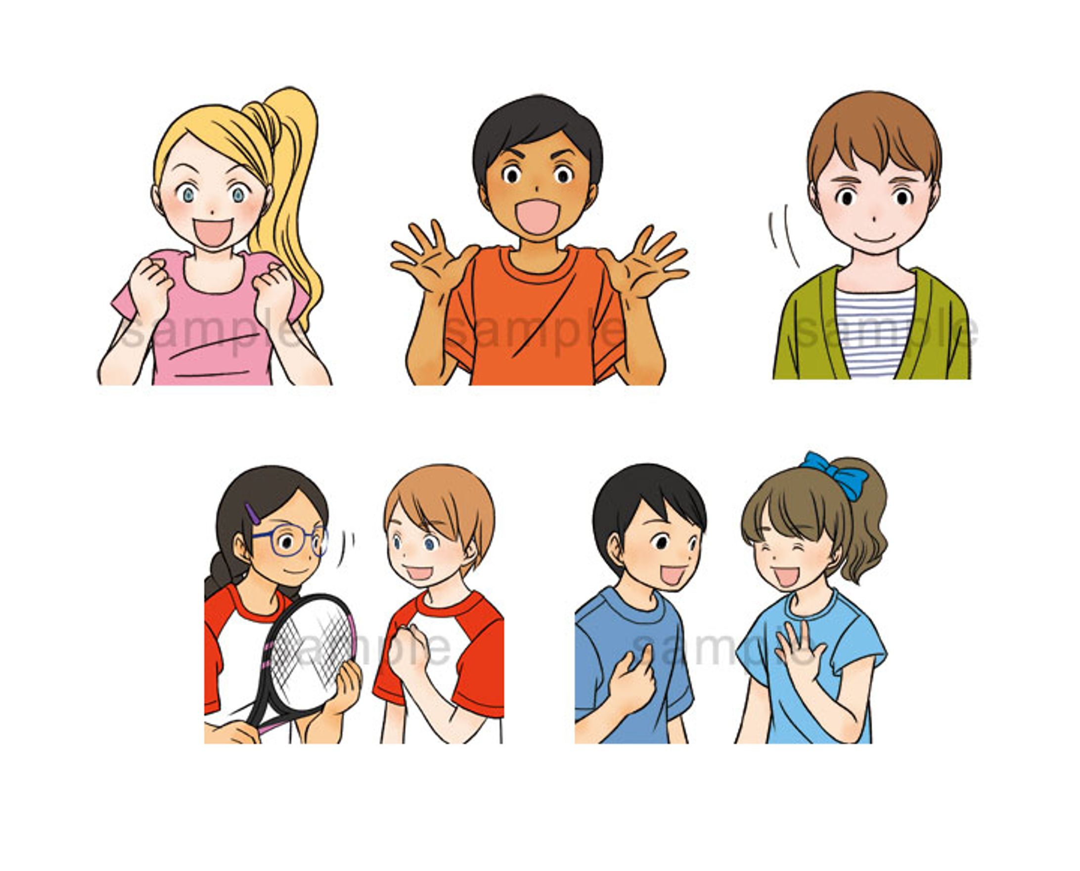 小学校英語教材ポスター（光村図書出版）-1
