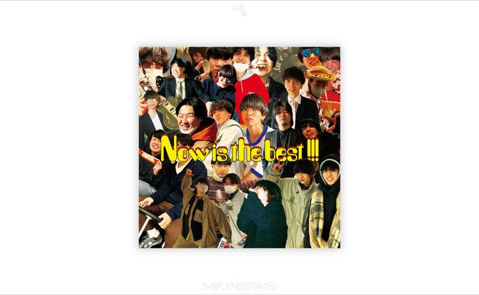 トンボコープ 3rd Digital Single 『Now is the best!!!』| アートワーク