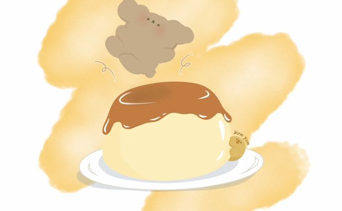 プリンの上でプリンプリンした~い🍮⁡
⁡⁡⁡⁡
⁡
 #⁡プリンの日⁡
⁡ ⁡ #ゆるイラスト  #イラスト  #らくがき #トイプードル  #イラストレーター  #オリジナルグッズ  #フォローミー #drawing  #Illustrator  #animal  #stationery