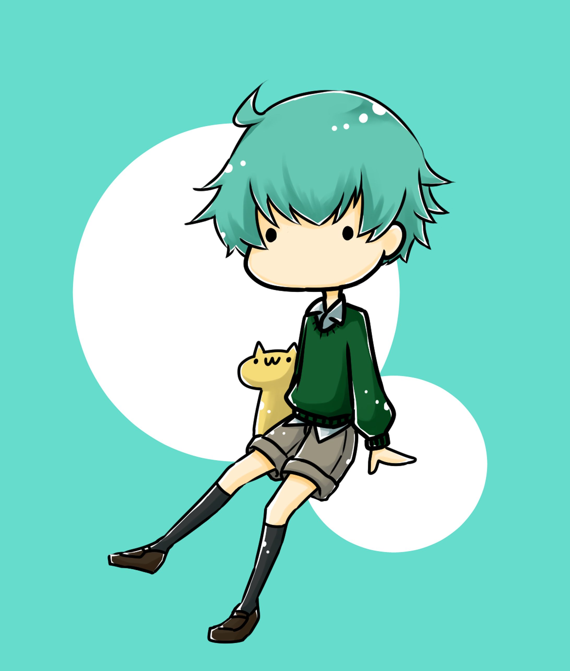 少年とぬこ-1