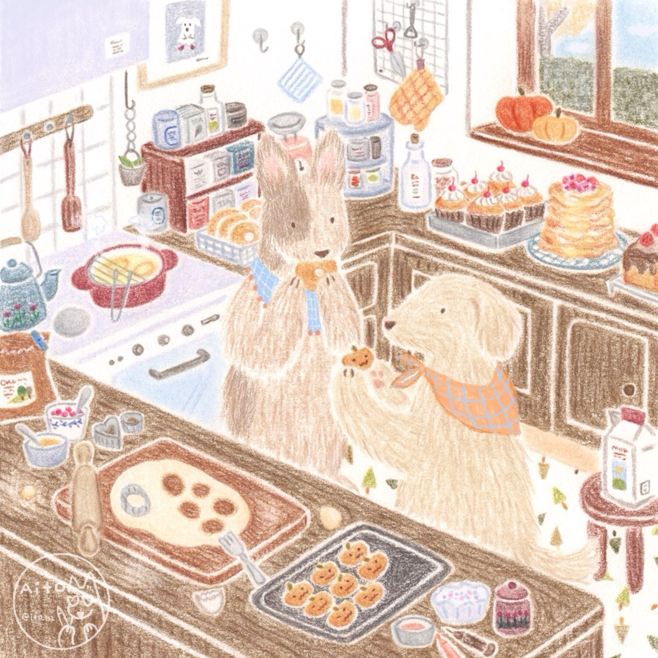 Halloween sweets cooking-1
