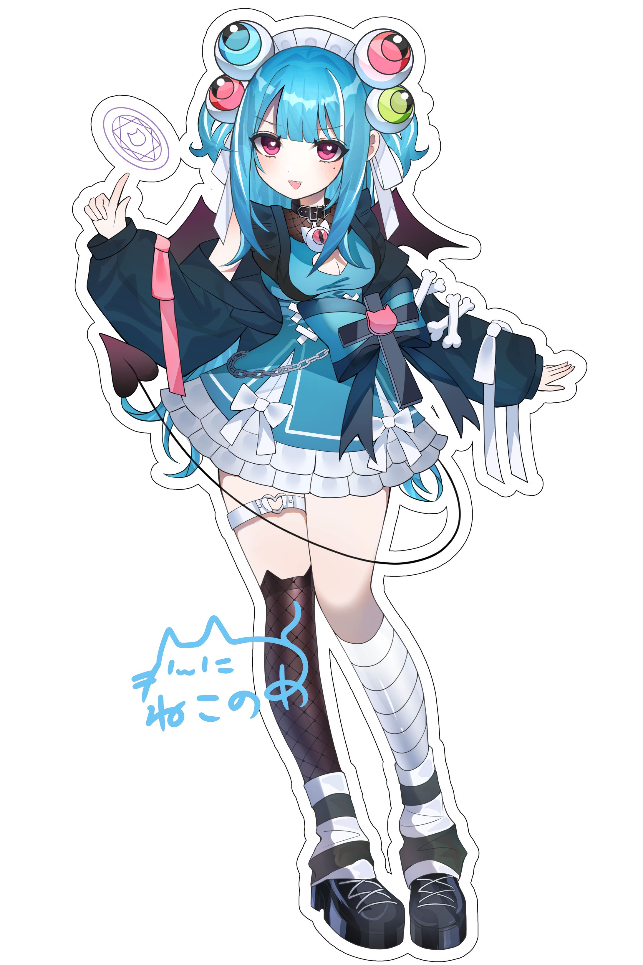 猫乃目もにゃ 立ち絵-1