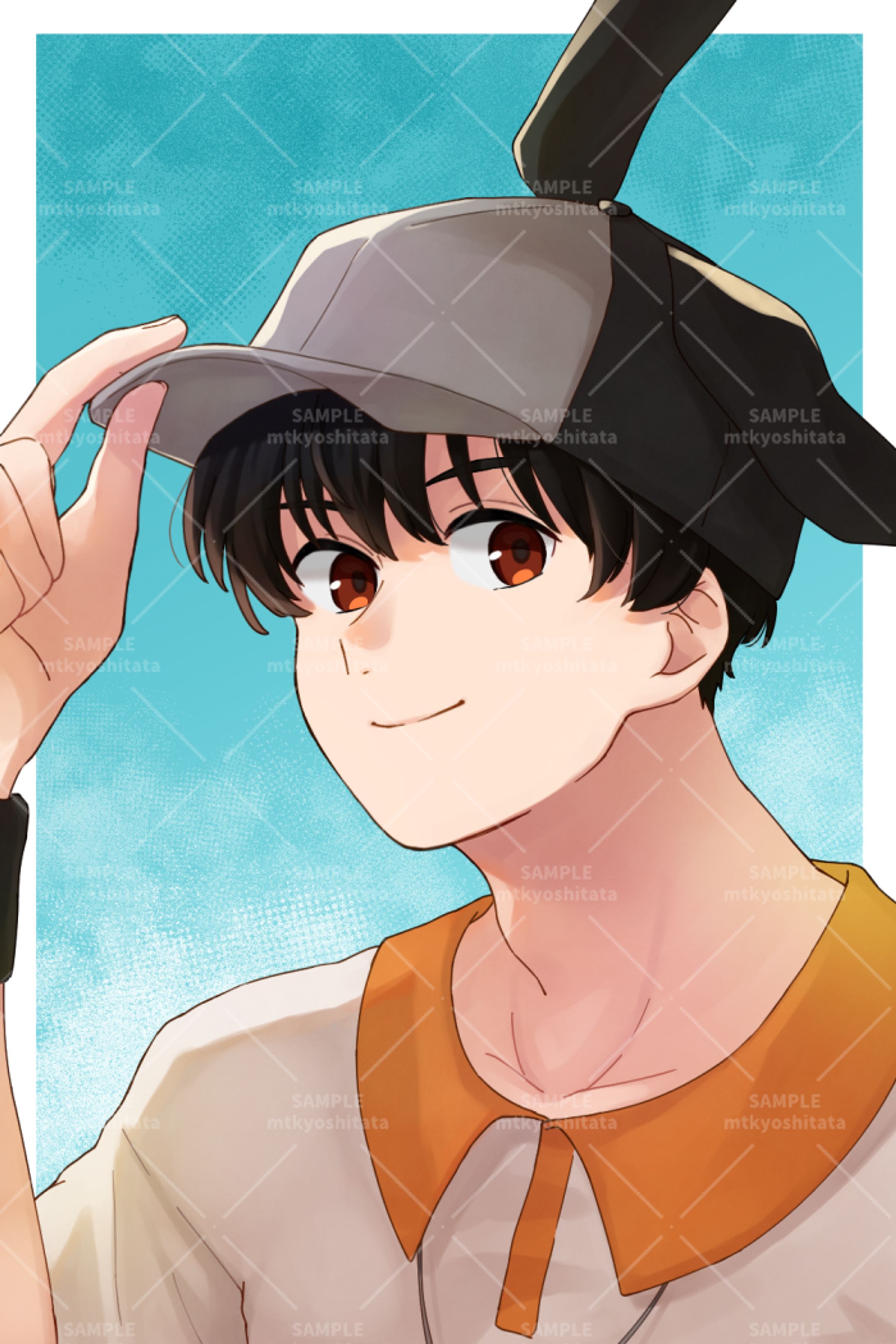 人物イラスト　男性-1