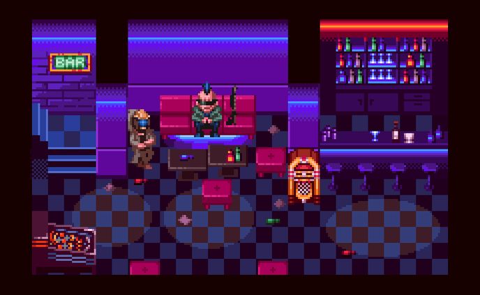 サイバーパンク　BAR 