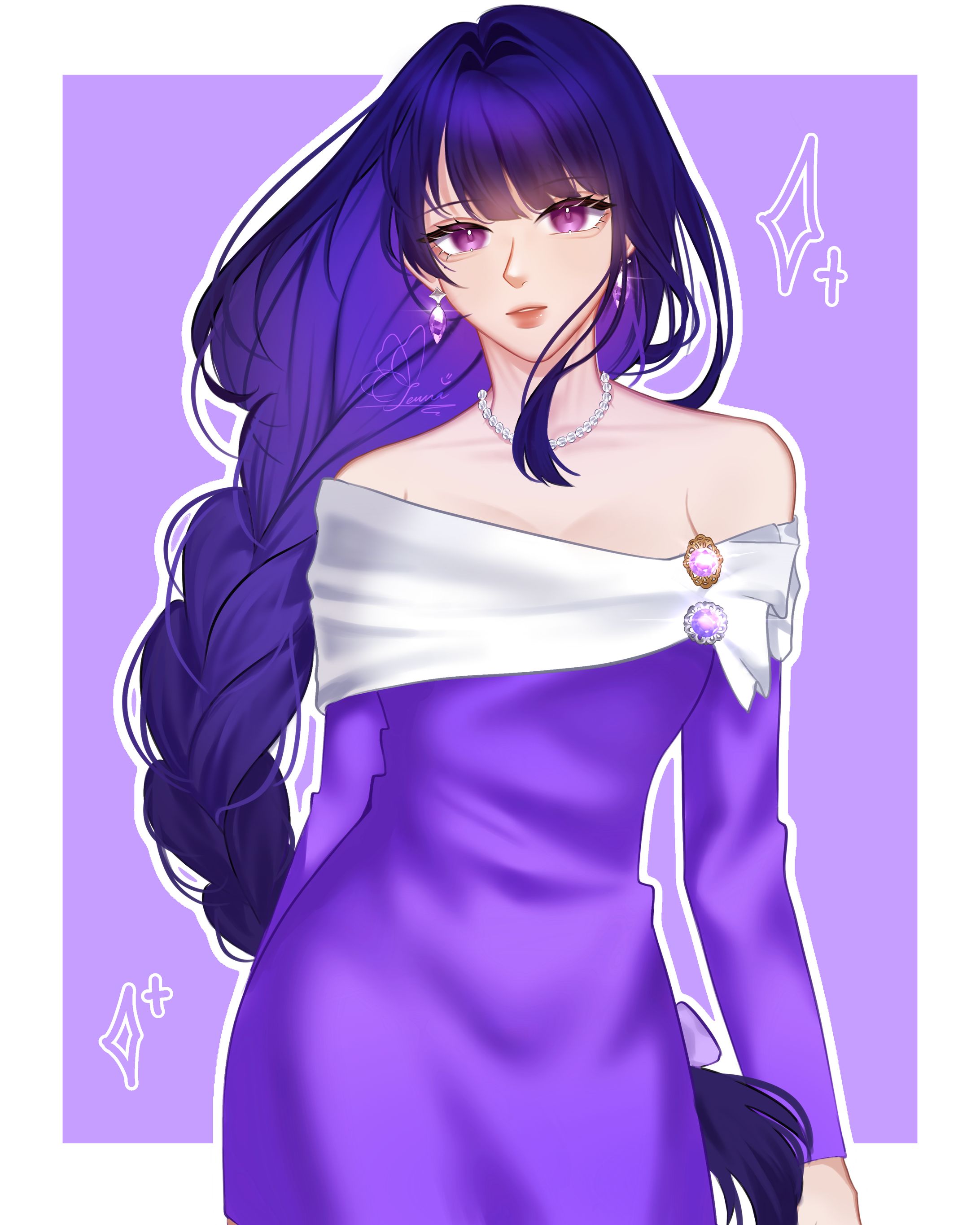 Raiden Shogun Fanart-1