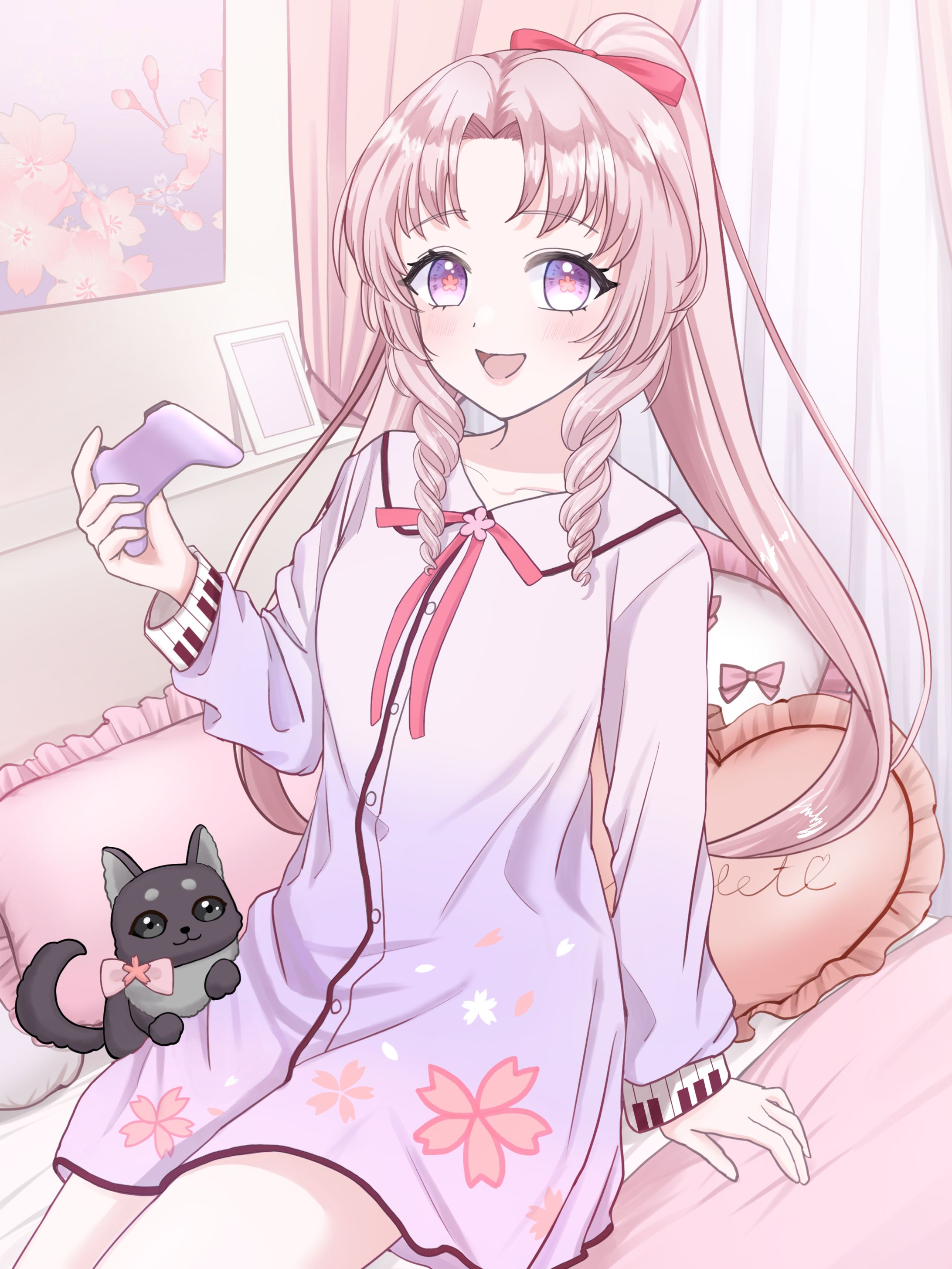 ご依頼品部屋着イラスト-1