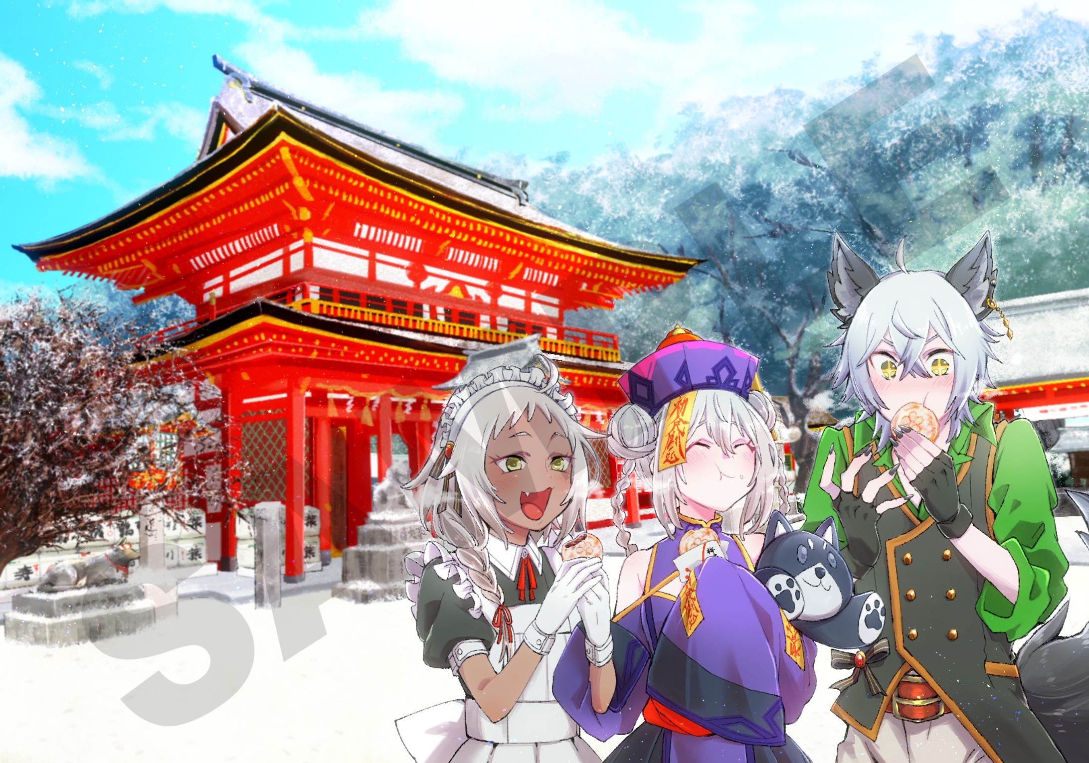 大型アドトラック広告モデルイベント用イラスト-1