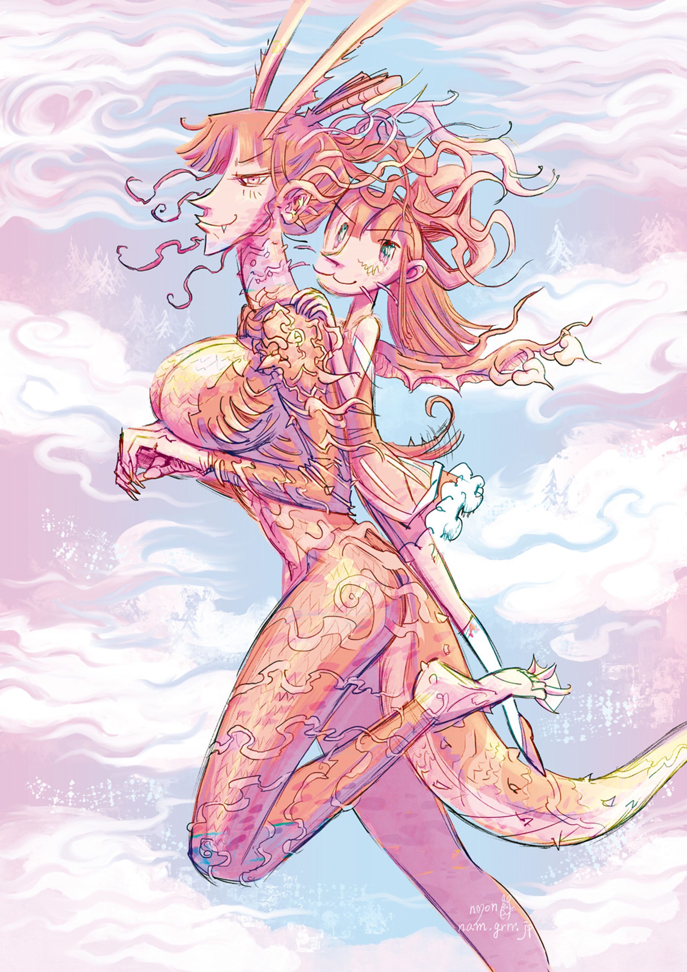 龍コス裏姫＆ヒメ-1