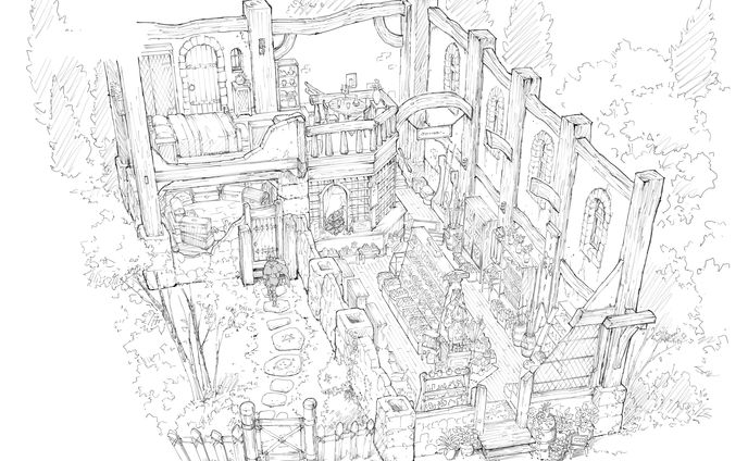 背景、surrealism