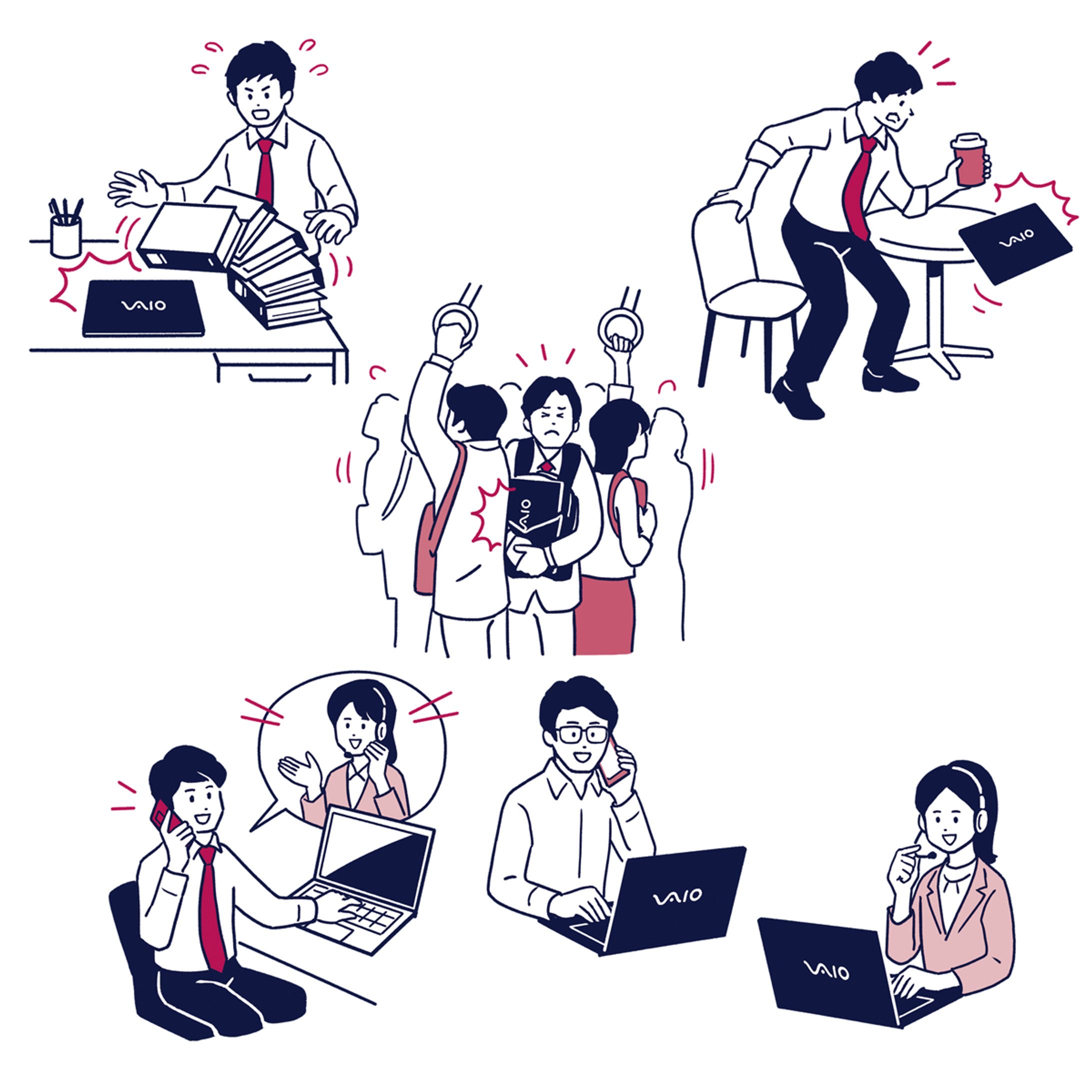 企業向けカットイラスト｜商品カタログ-1