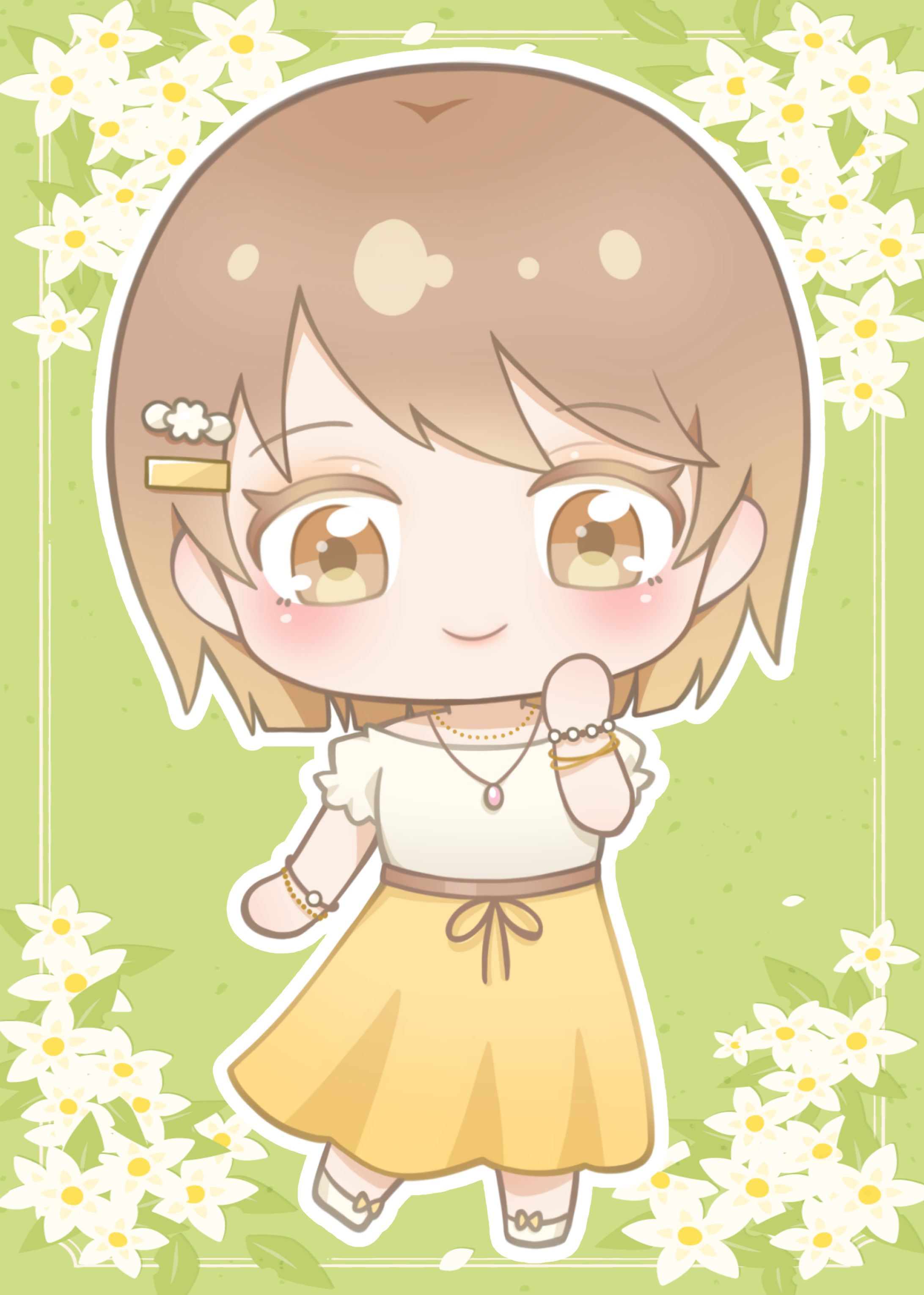 Illust／Yellow Girl-1