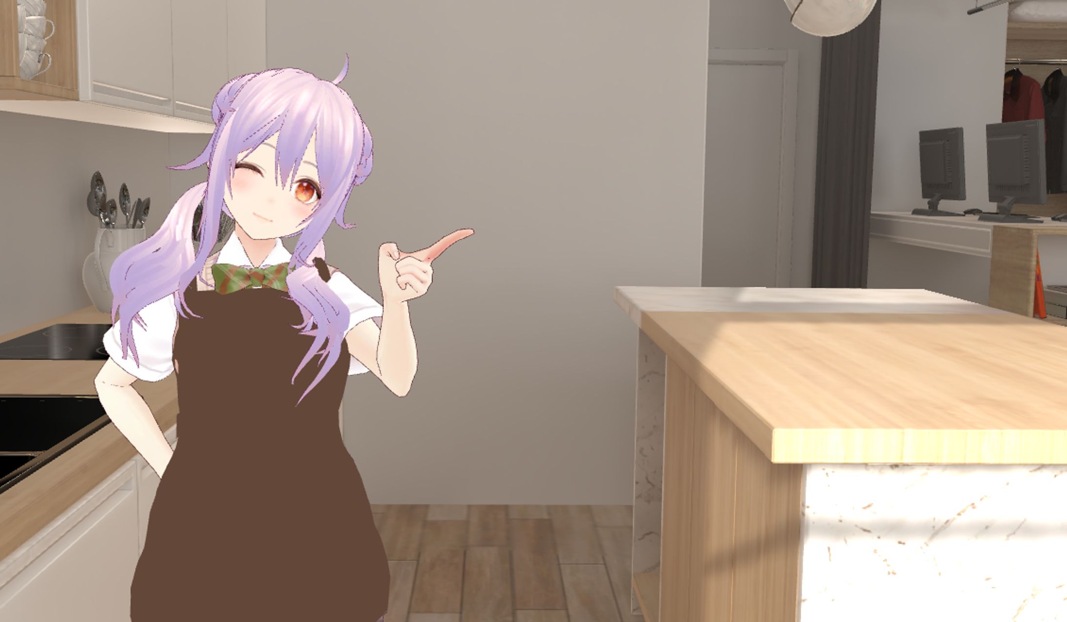 制服エプロン-1