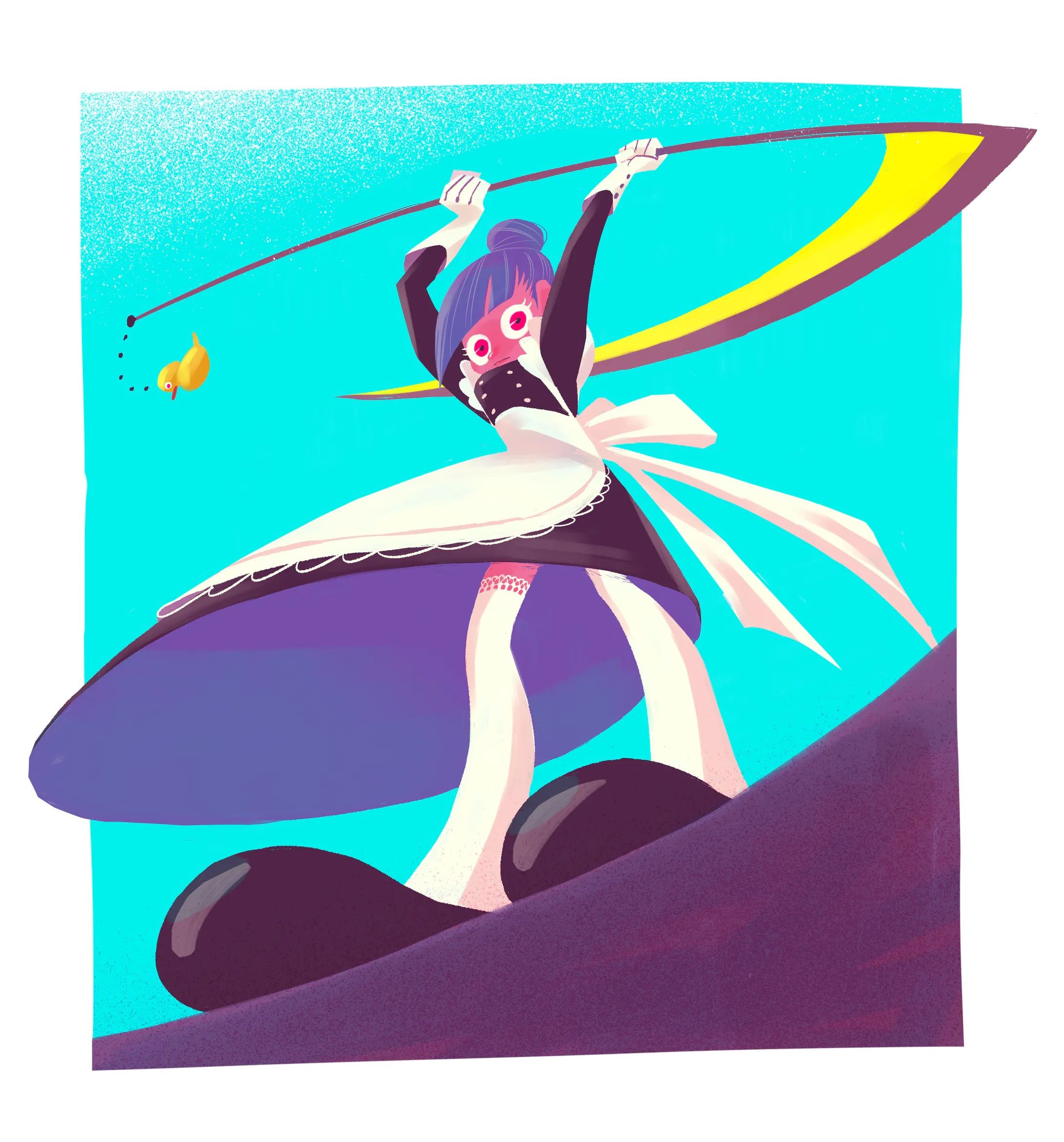 戦うメイドさん-1