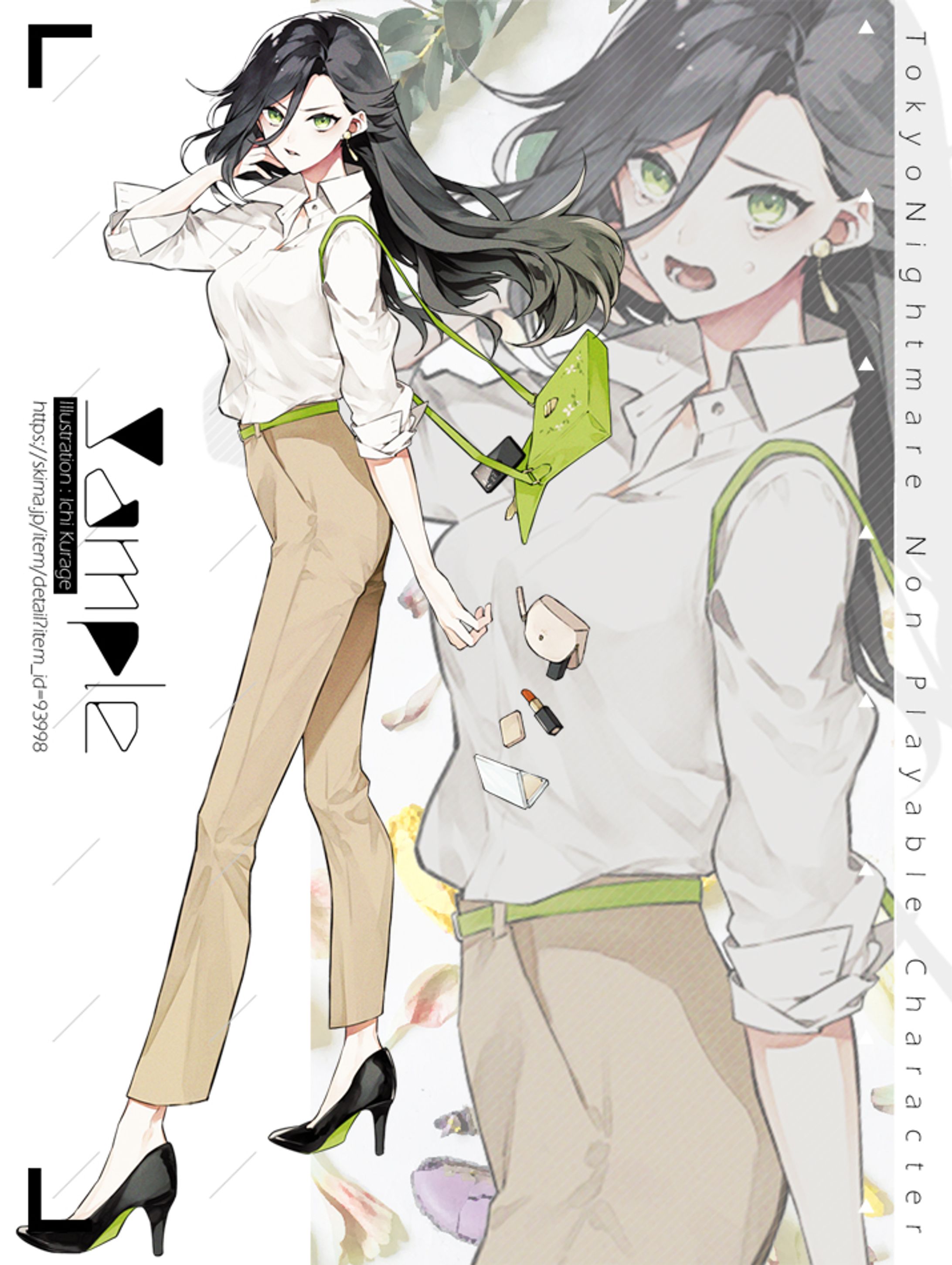 SKIMA 立ち絵制作ログ3（5枚）-1