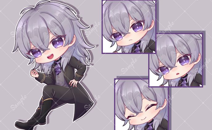 【お仕事】タリス様 グッズ用イラスト