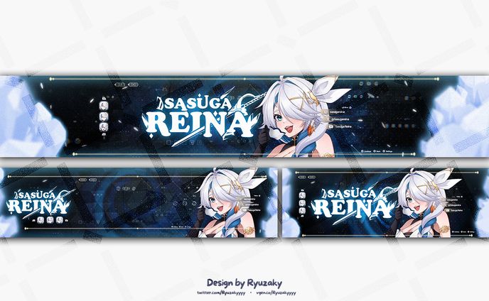Sasuga Reina's Header Design