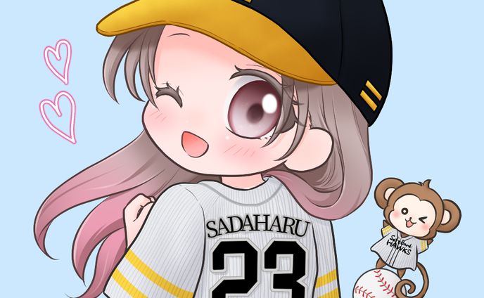 バストアップイラスト