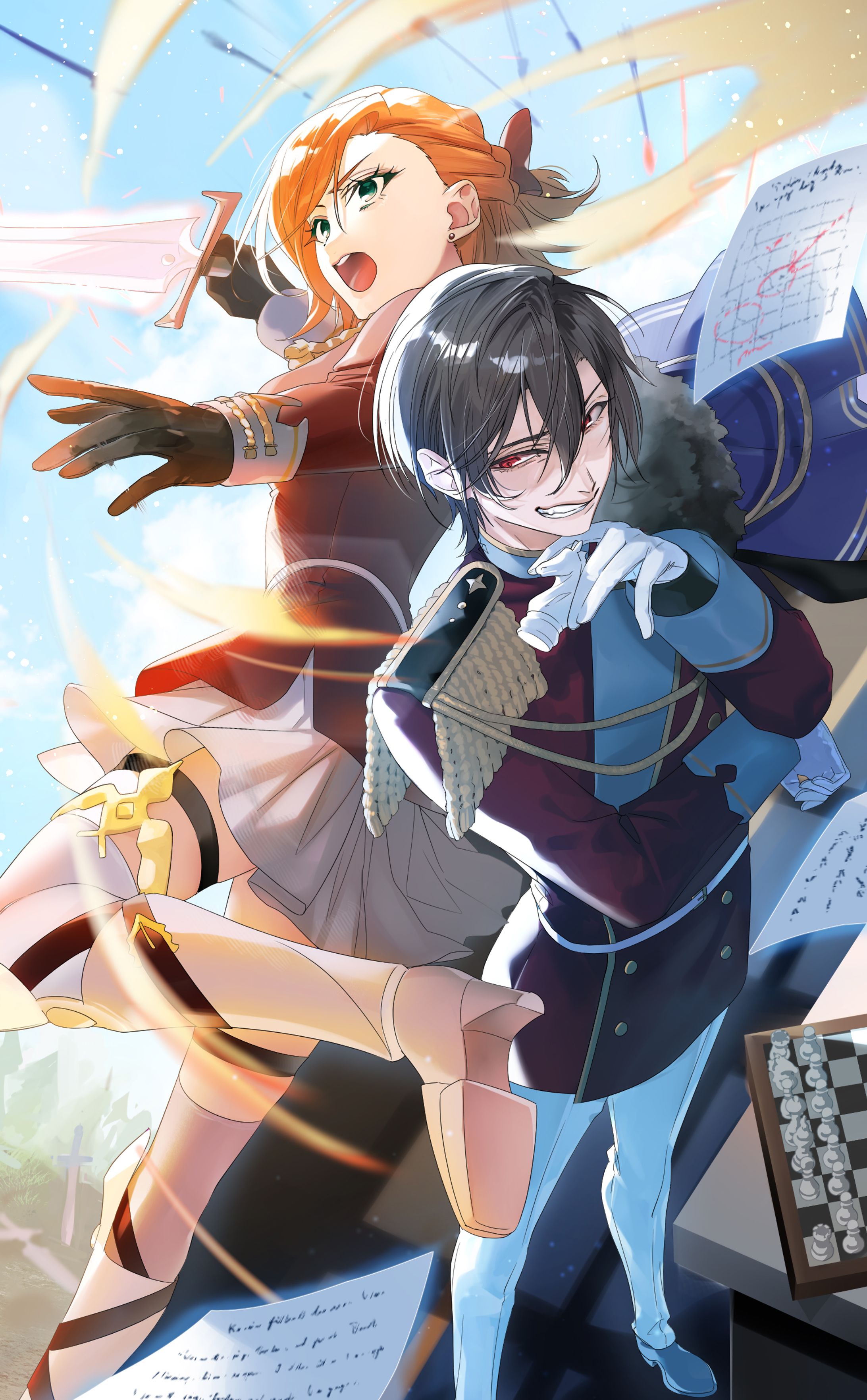 書籍『逆転計略TRPG 天才軍師になろう』イラスト制作-1