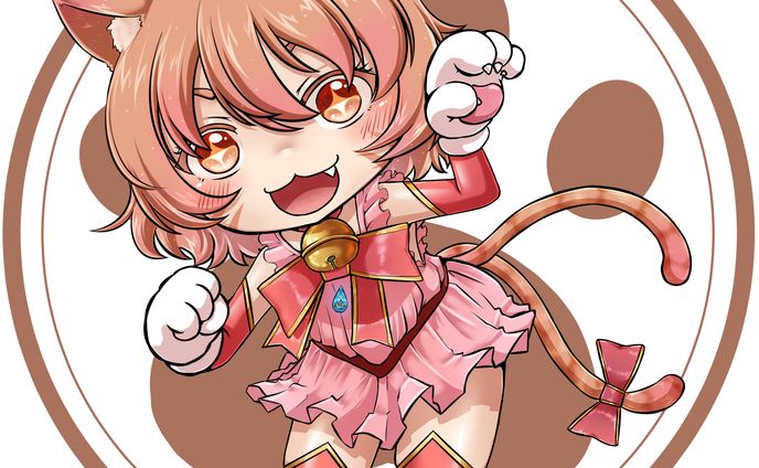 デフォルメ猫娘