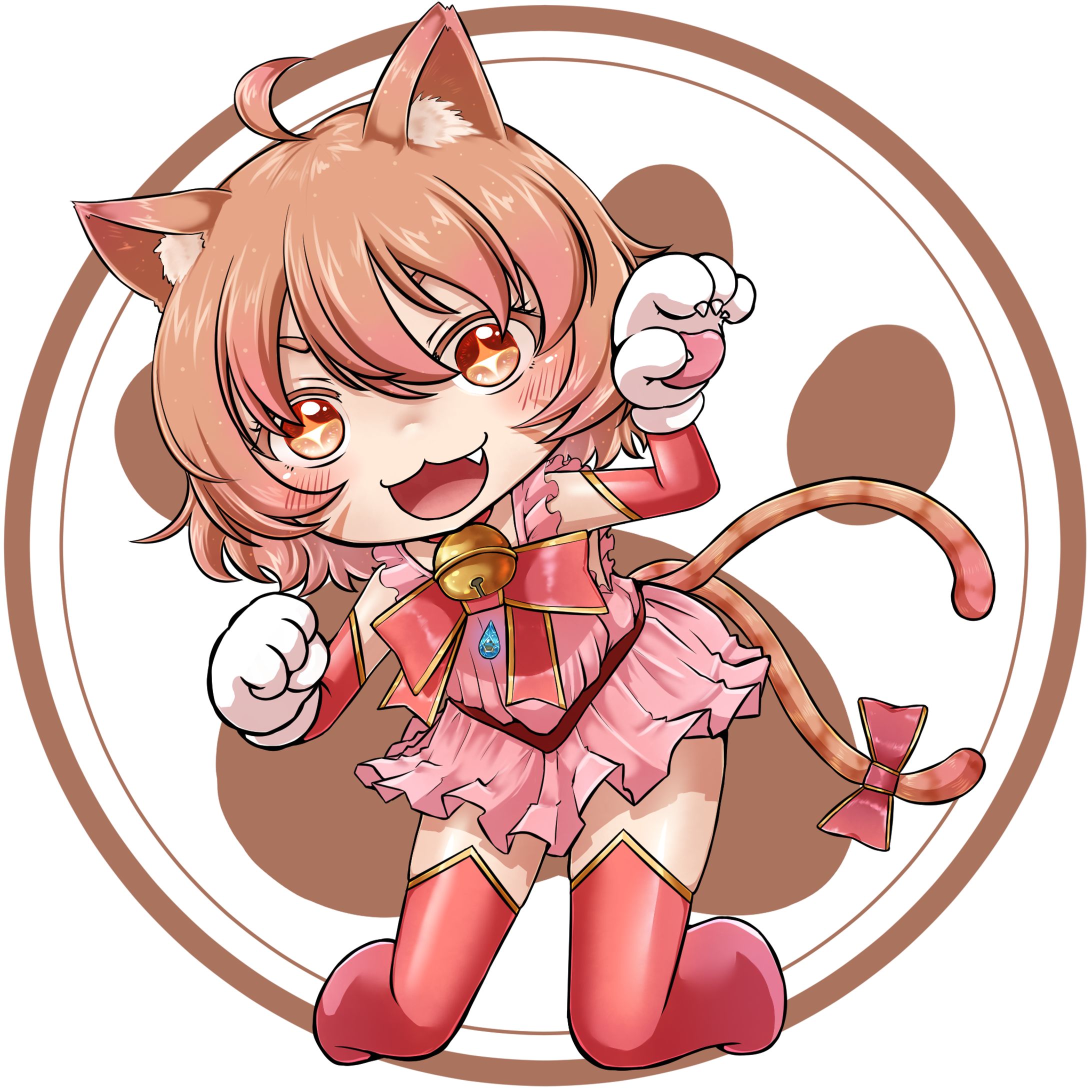 デフォルメ猫娘-1