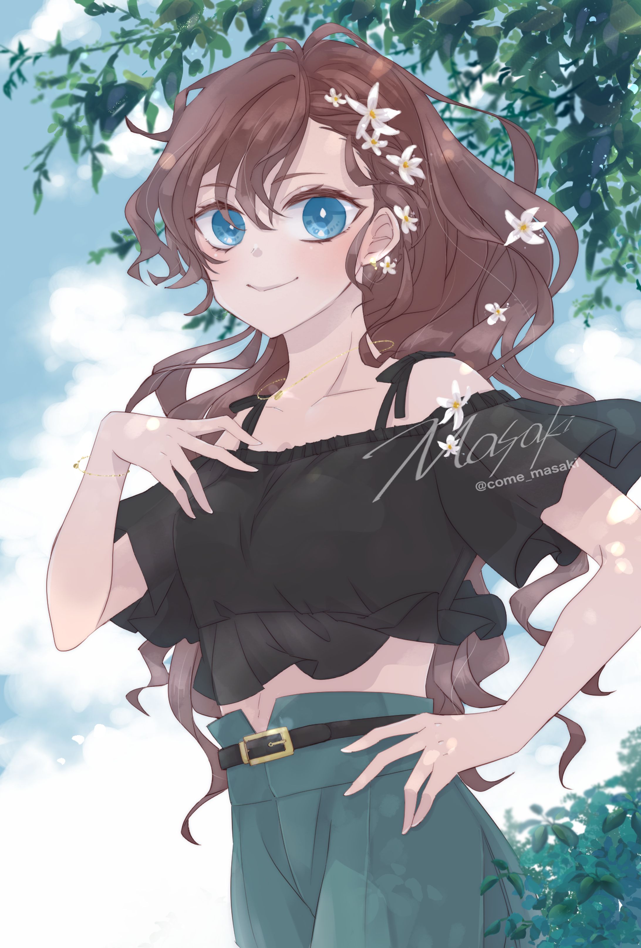 背景有り人物-1