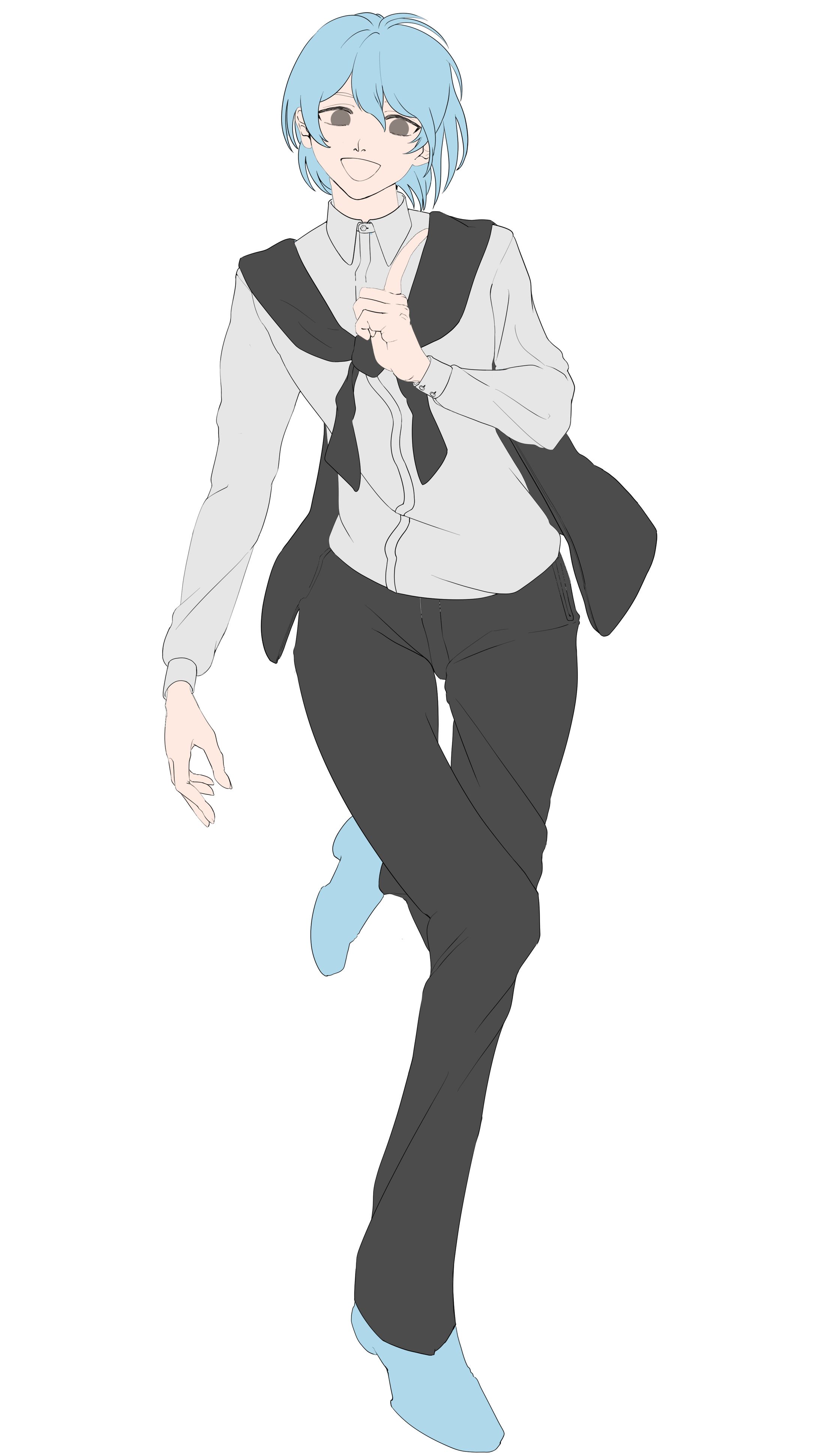 OCデザイン立ち絵ラフ-1