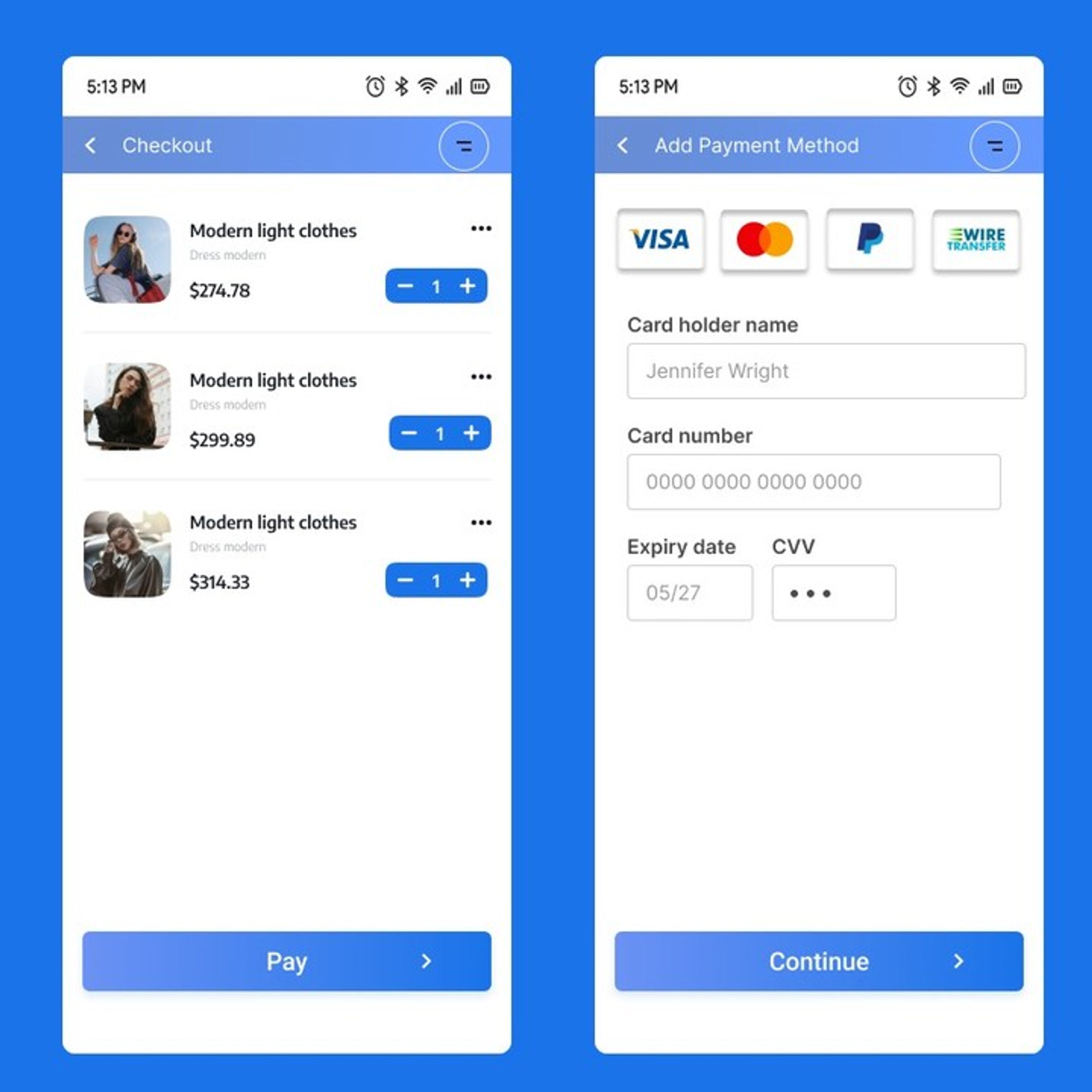 I have challenge for improve skill in UI/UX Design from @dailyui.co and this is the task is to create design a credit card checkout form or page. Don't forget the important elements. And I think method payment with credit card is used to international transaction, so maybe is about transaction for seller to other country and be like this.

#dailyui #dailyuichallenge #uidesign #dailyuiday002-1