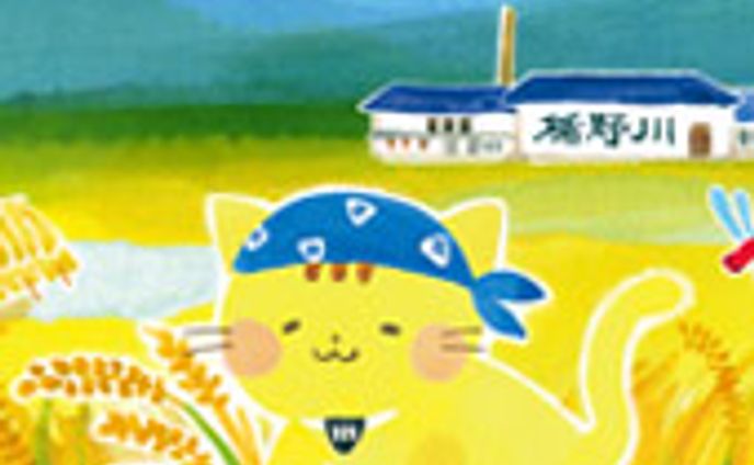 日本酒キャラクター「たてにゃん」