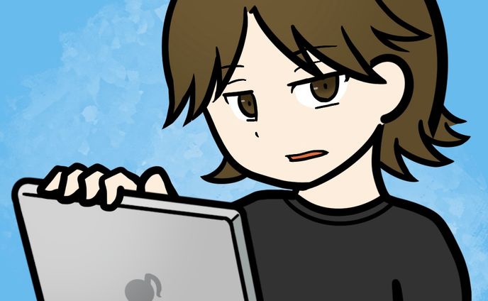 気だるげなブロガー