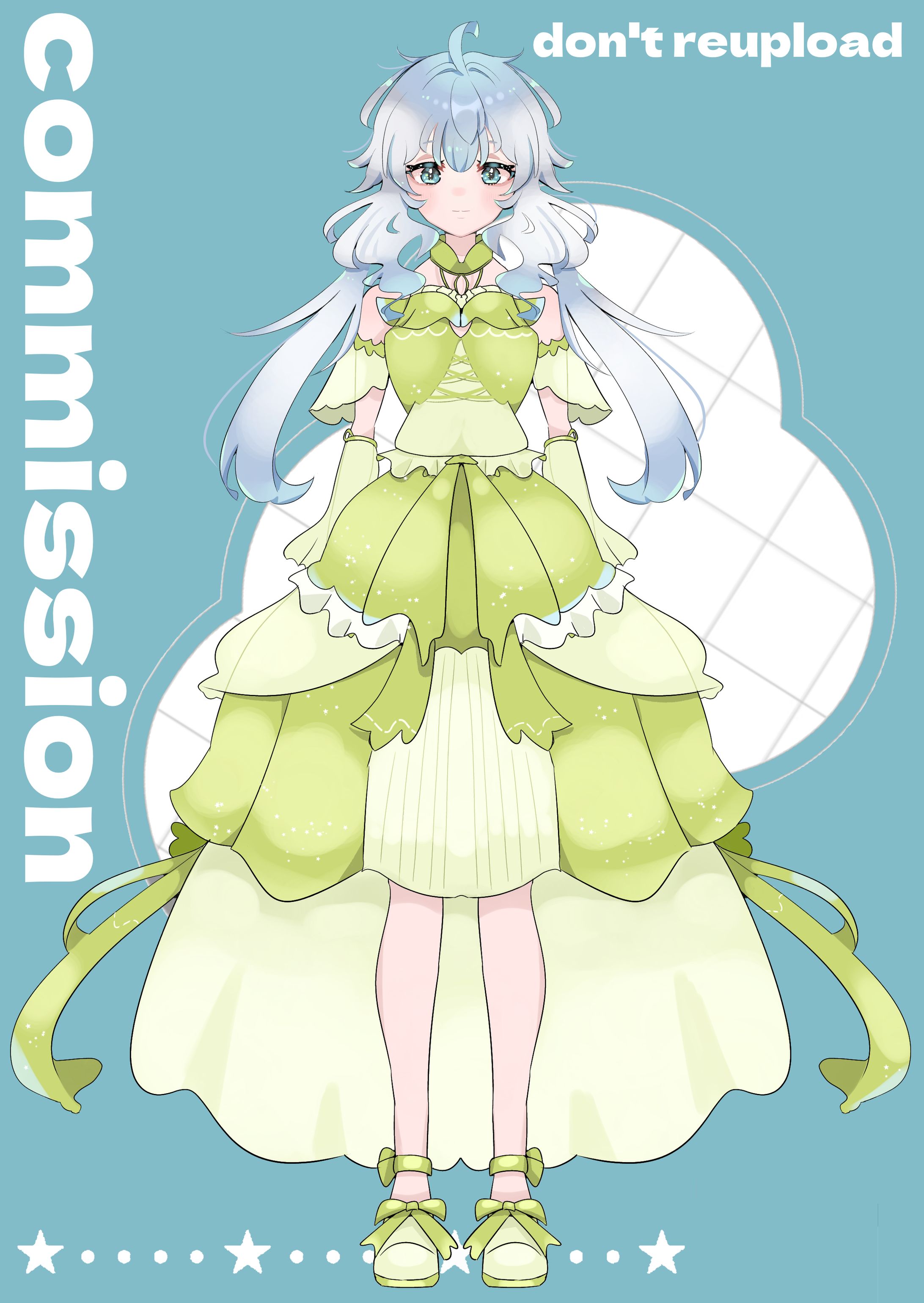 キャラクター、お衣装デザイン、立ち絵制作-1