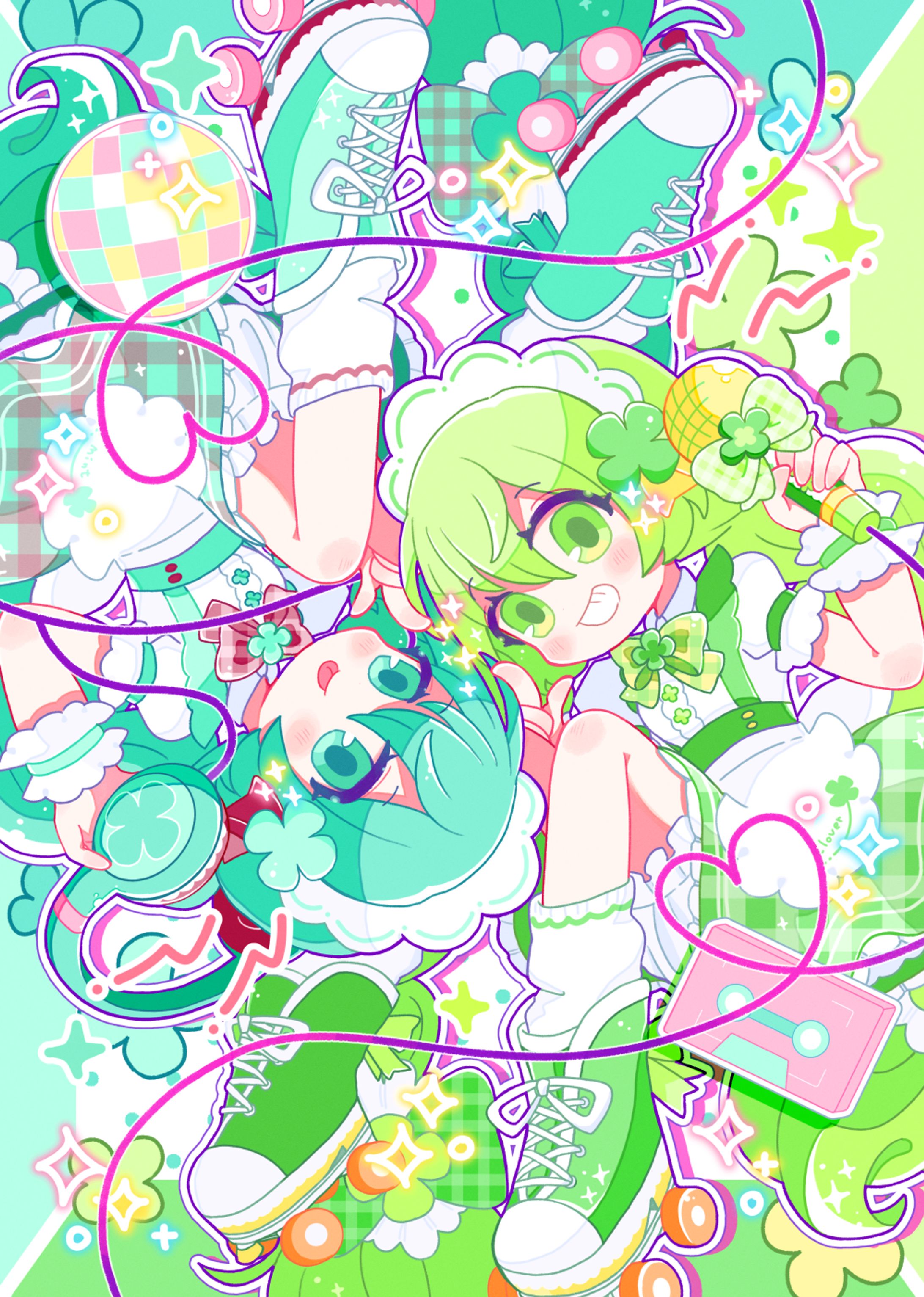 【お仕事】どーずいんvol.5　フライヤーイラスト-1