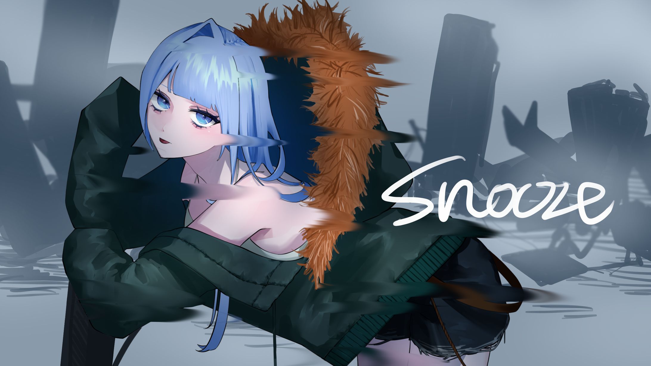 snooze / wotaku 歌ってみた風イラスト-1
