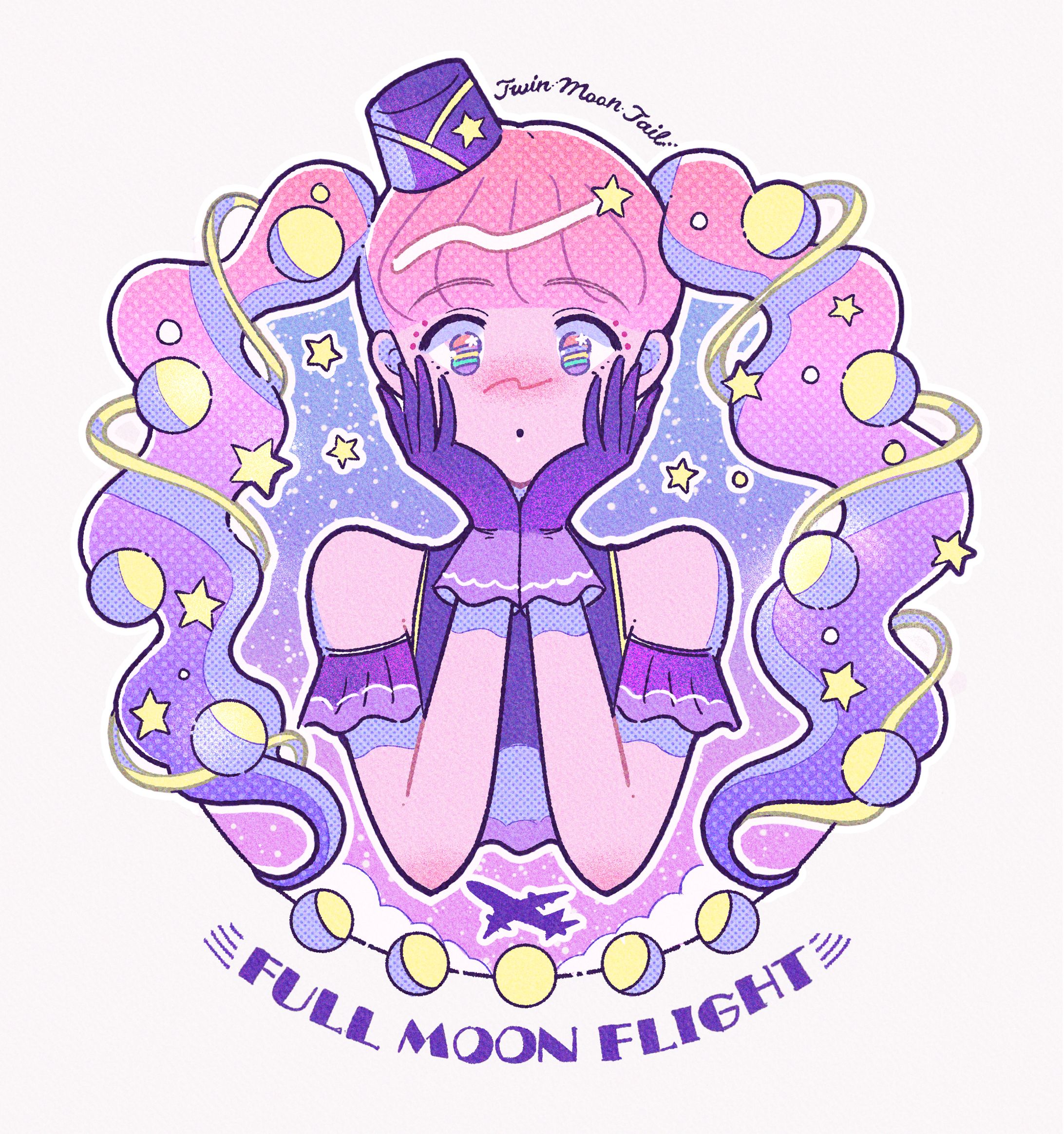 【オリジナル】FULL MOON FLIGHT-1