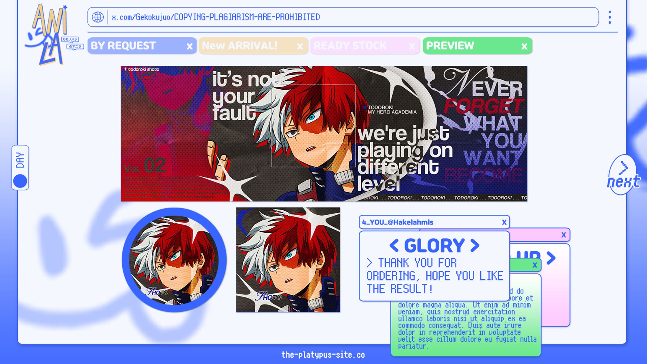 LAYOUT by request, GLORY.-1