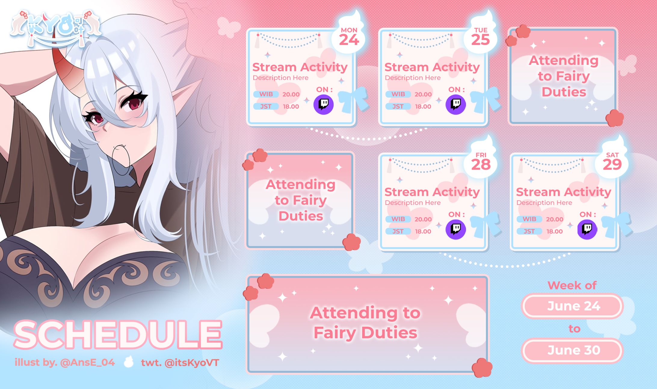 Schedule | KyoVT (Fairy)-1