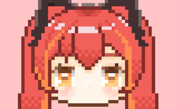ドット絵、ネームロゴ